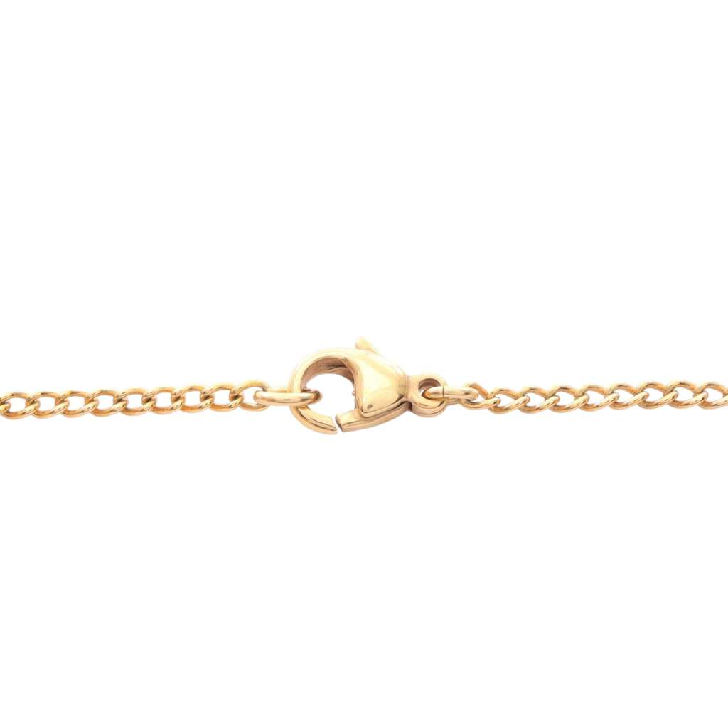 Chanel CC Enamel and Gold Plated Pendant Necklace - 5