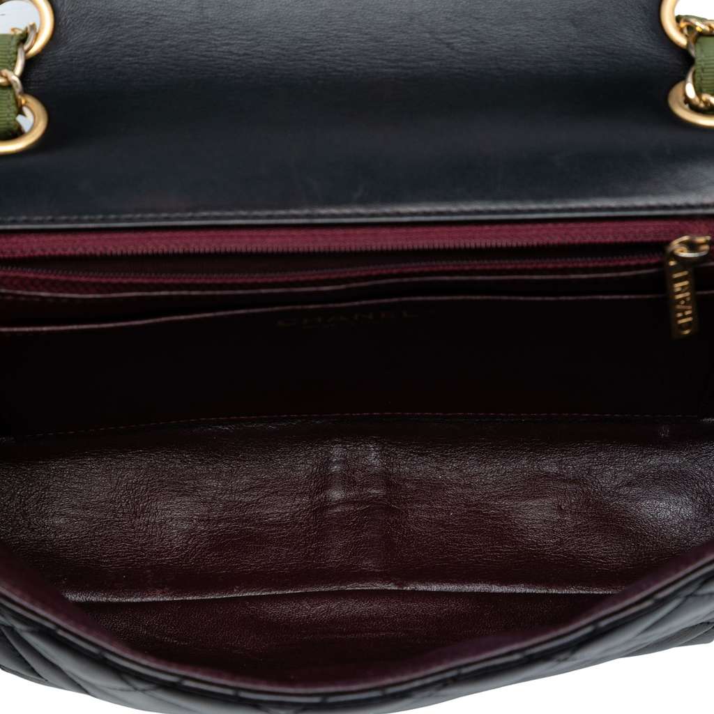 Chanel Medium Quilted Lambskin Two Tone Day Flap - 4