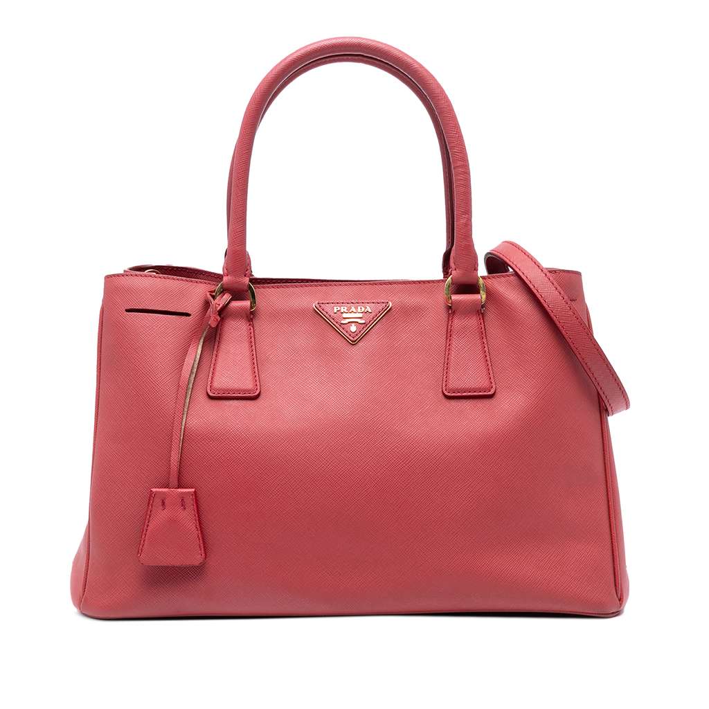Prada Medium Saffiano Lux Galleria Satchel