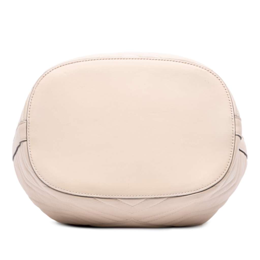 Gucci GG Marmont Matelasse Leather Bucket Bag - 3