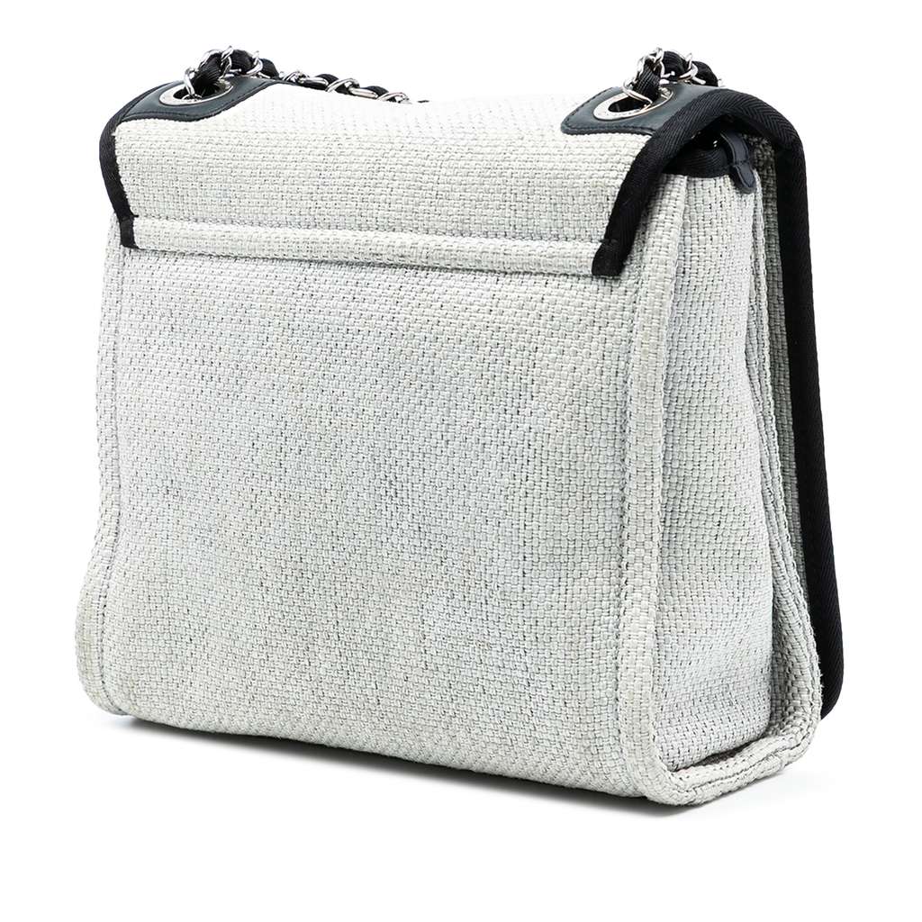 Chanel Small Raffia Deauville Messenger - 2