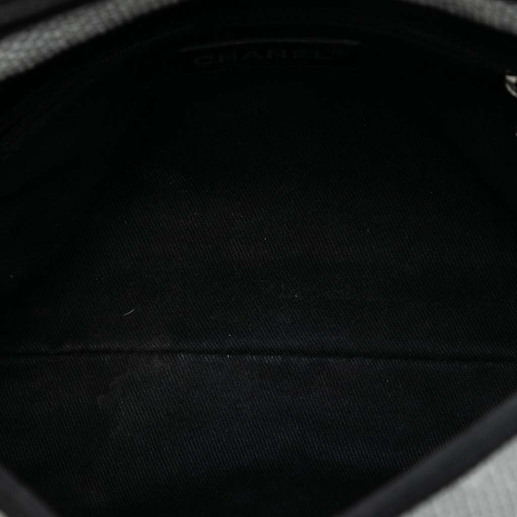 Chanel Small Raffia Deauville Messenger - 4