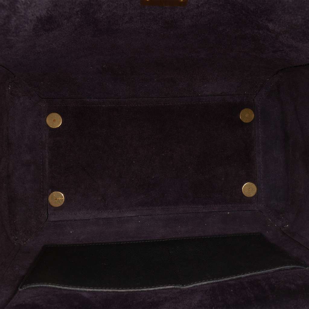 Celine Mini Grained Calfskin Belt Satchel - 4