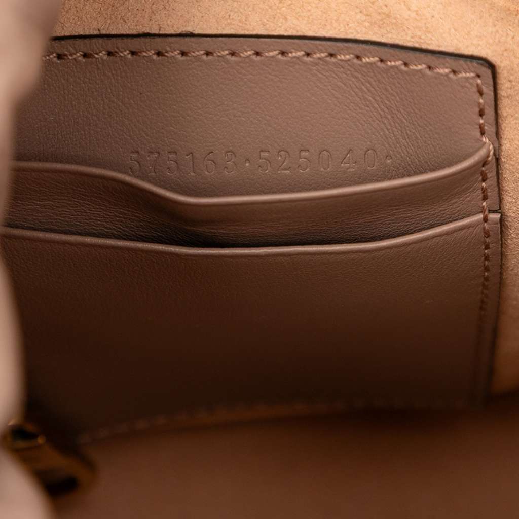 Gucci Small GG Marmont Leather Matelasse Bucket Bag - 5