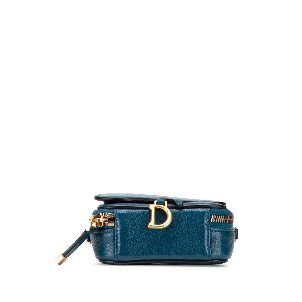 Dior Mini Goatskin Saddle Pouch - 3