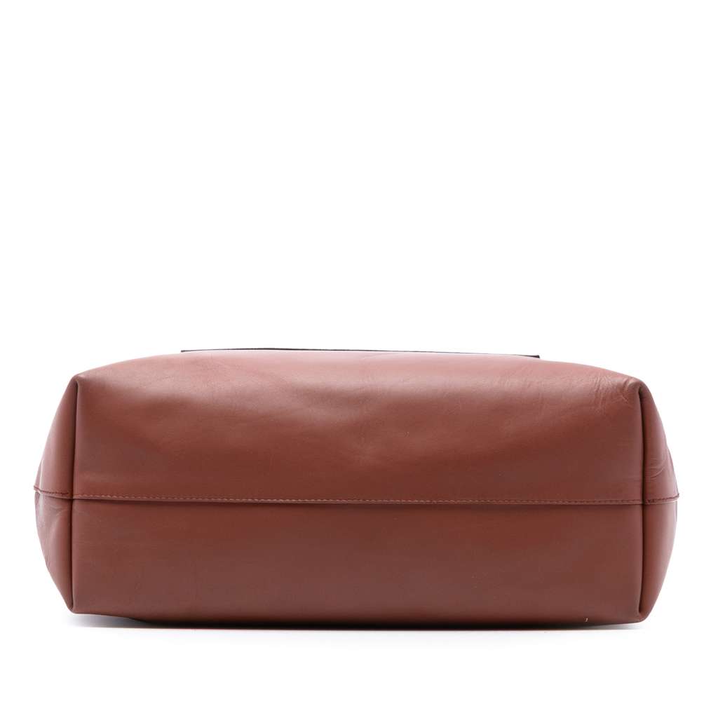 Balenciaga Bicolor Leather Pocket Shopping Tote - 3