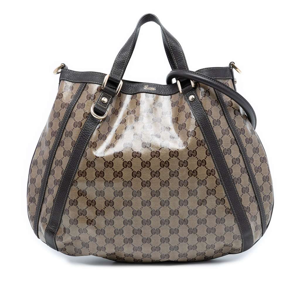 Gucci GG Crystal Abbey D Ring Convertible Tote