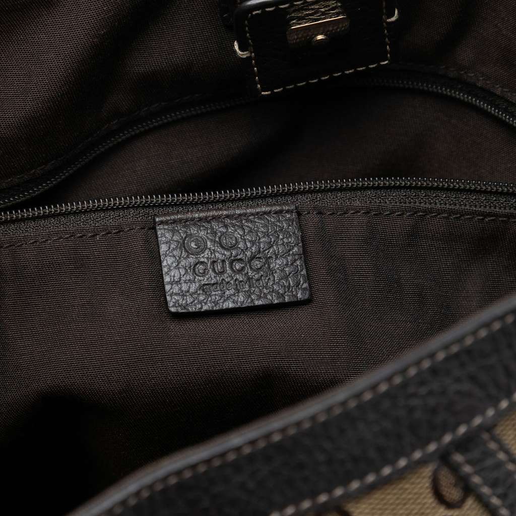 Gucci GG Crystal Abbey D Ring Convertible Tote - 5