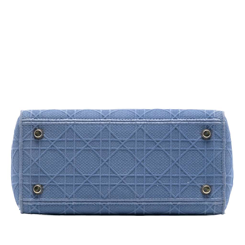 Dior Medium Canvas Cannage Lady D Lite - 3