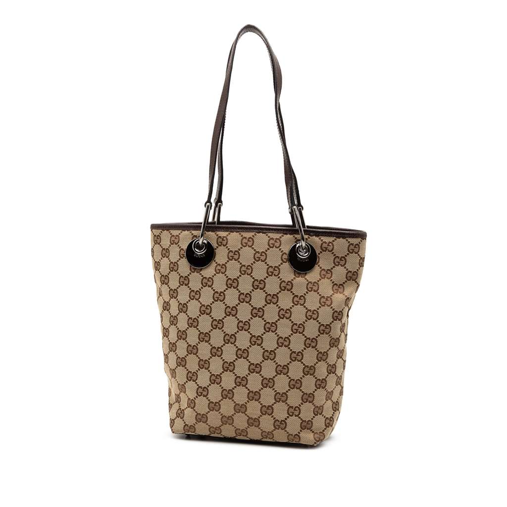 Gucci GG Canvas Eclipse Tote - 2