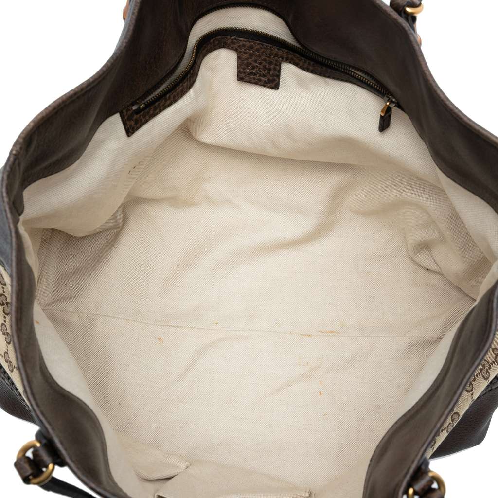 Gucci Large GG Canvas Laidback Crafty Tote - 4