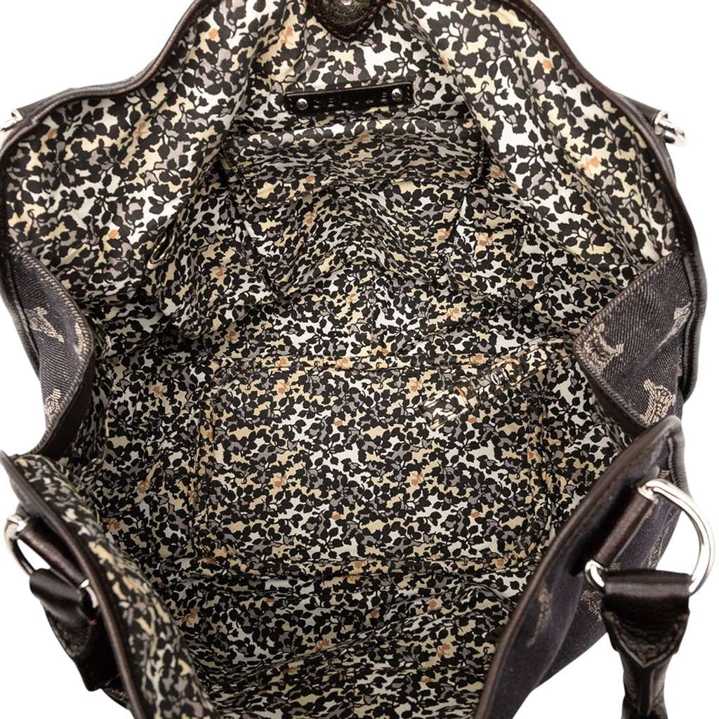 Celine Macadam Denim Bittersweet Hobo Bag - 4