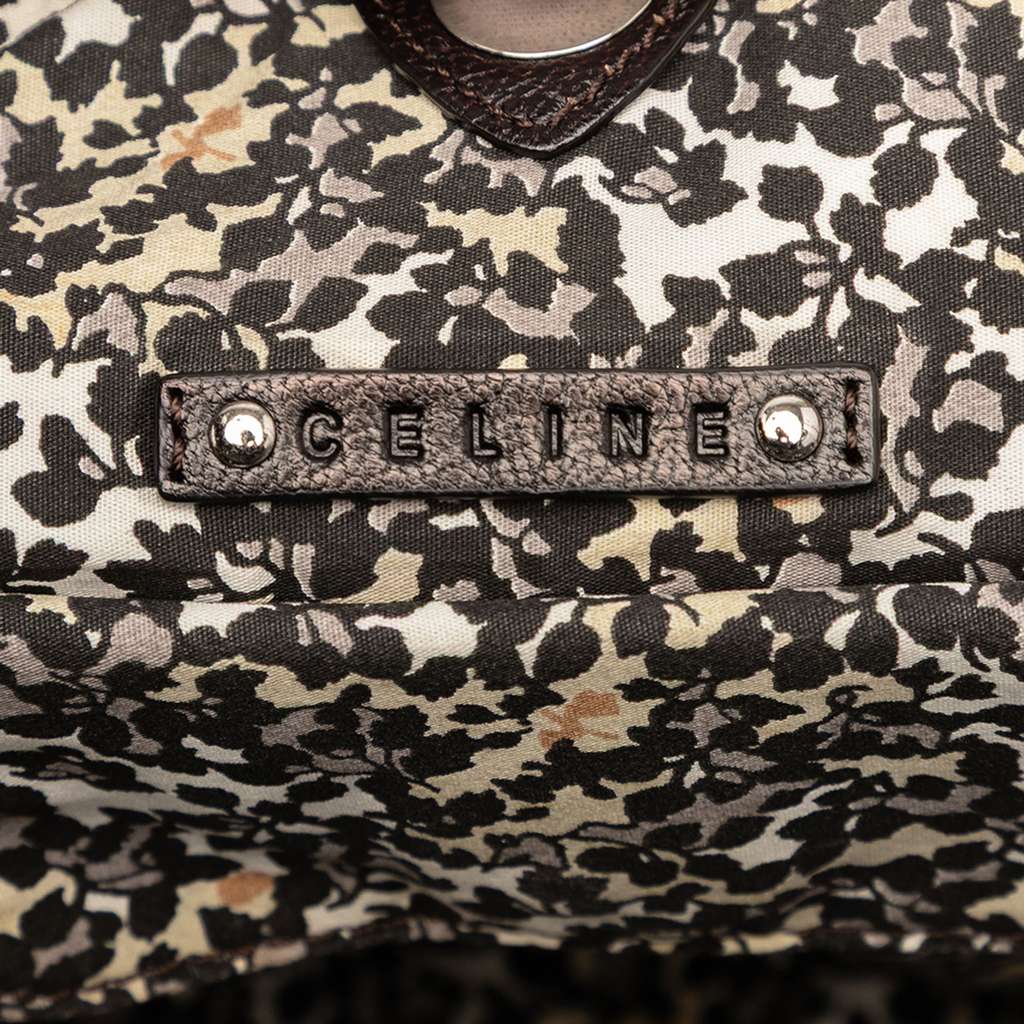 Celine Macadam Denim Bittersweet Hobo Bag - 5