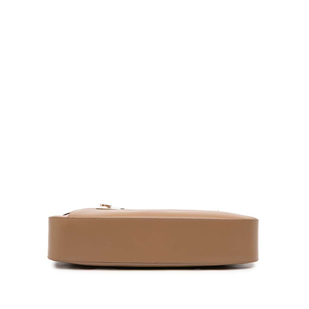 Salvatore Ferragamo Leather Gancini Shoulder Bag - 3