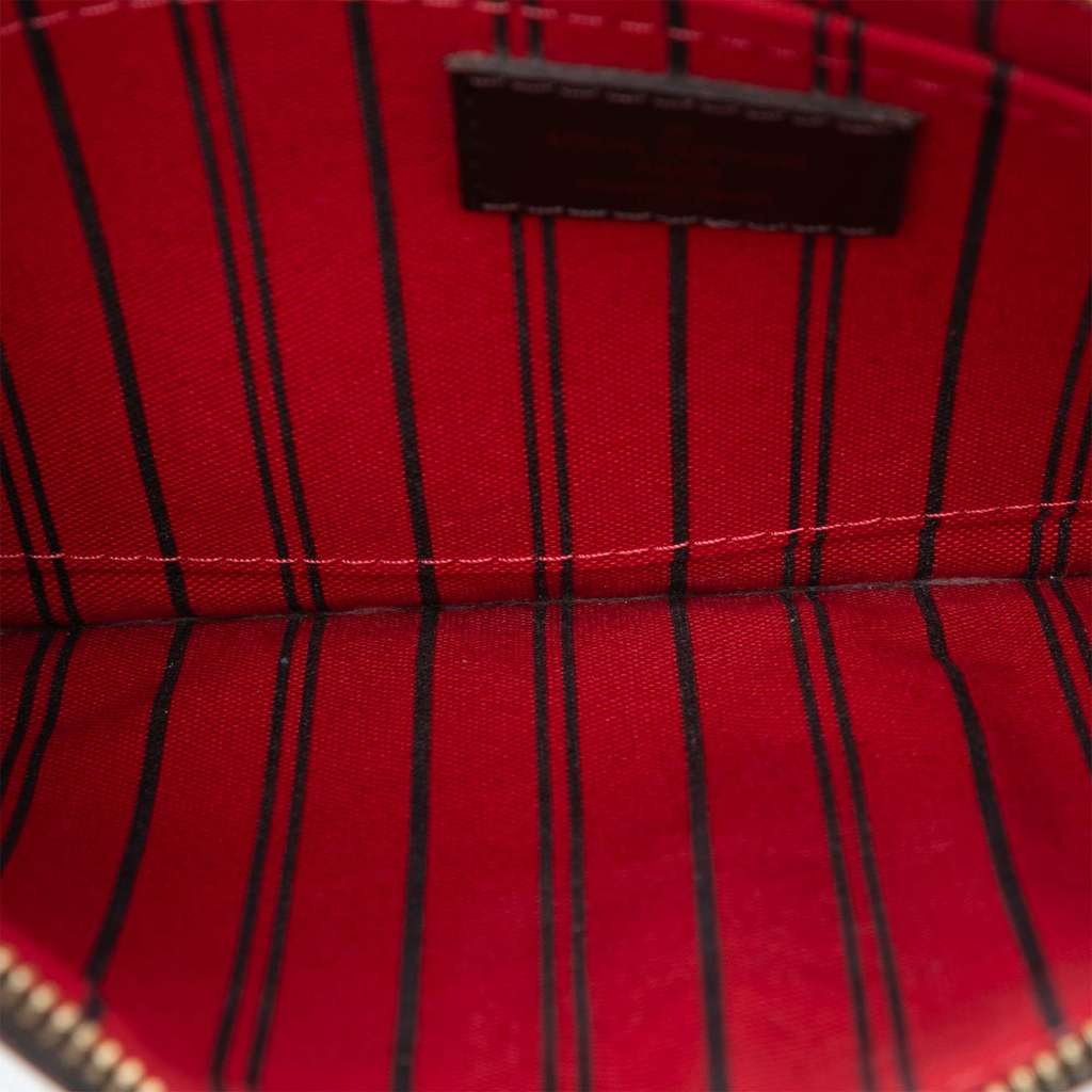 Louis Vuitton Damier Ebene Neverfull Pouch MM - 4