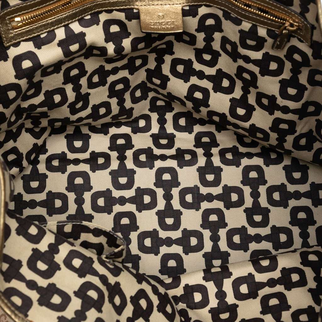 Gucci Large GG Canvas Jolicoeur Tote - 4