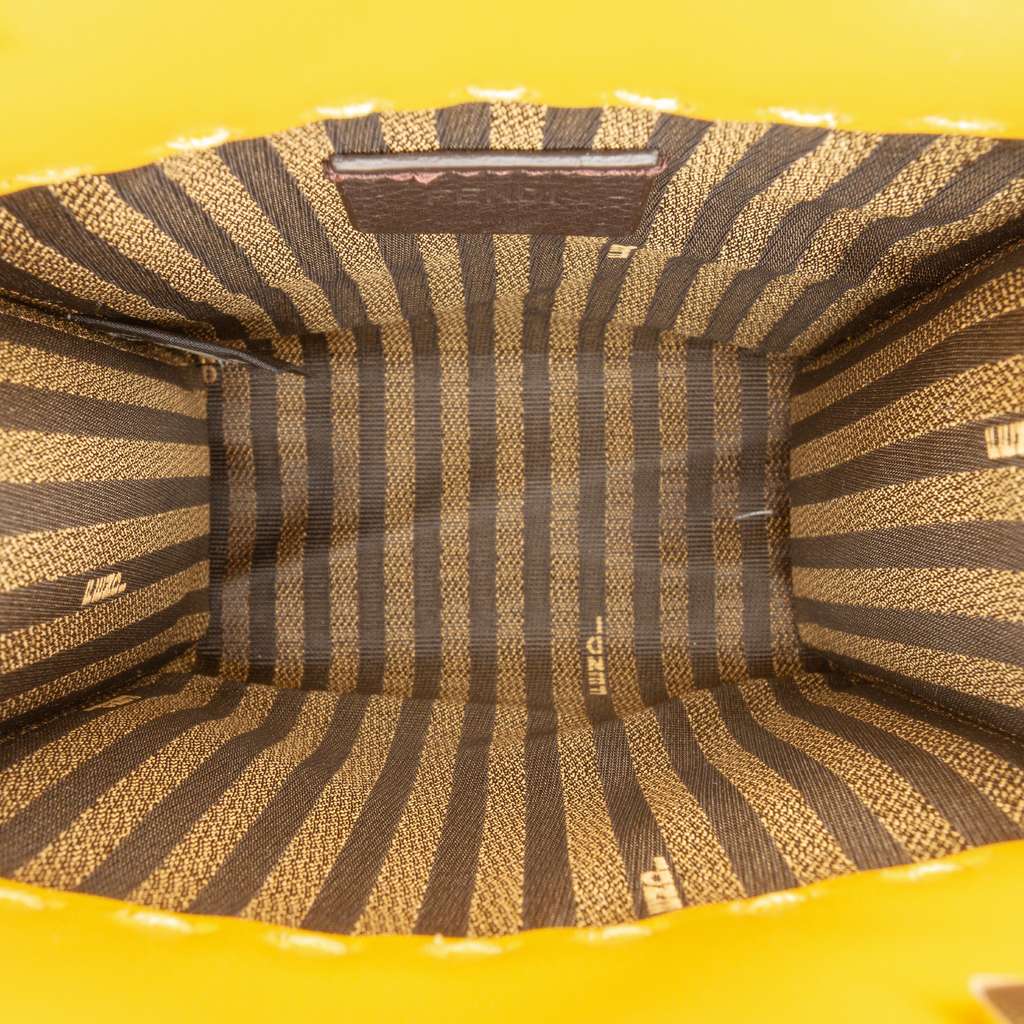 Fendi Mini Leather Sunshine Shopper Tote - 4