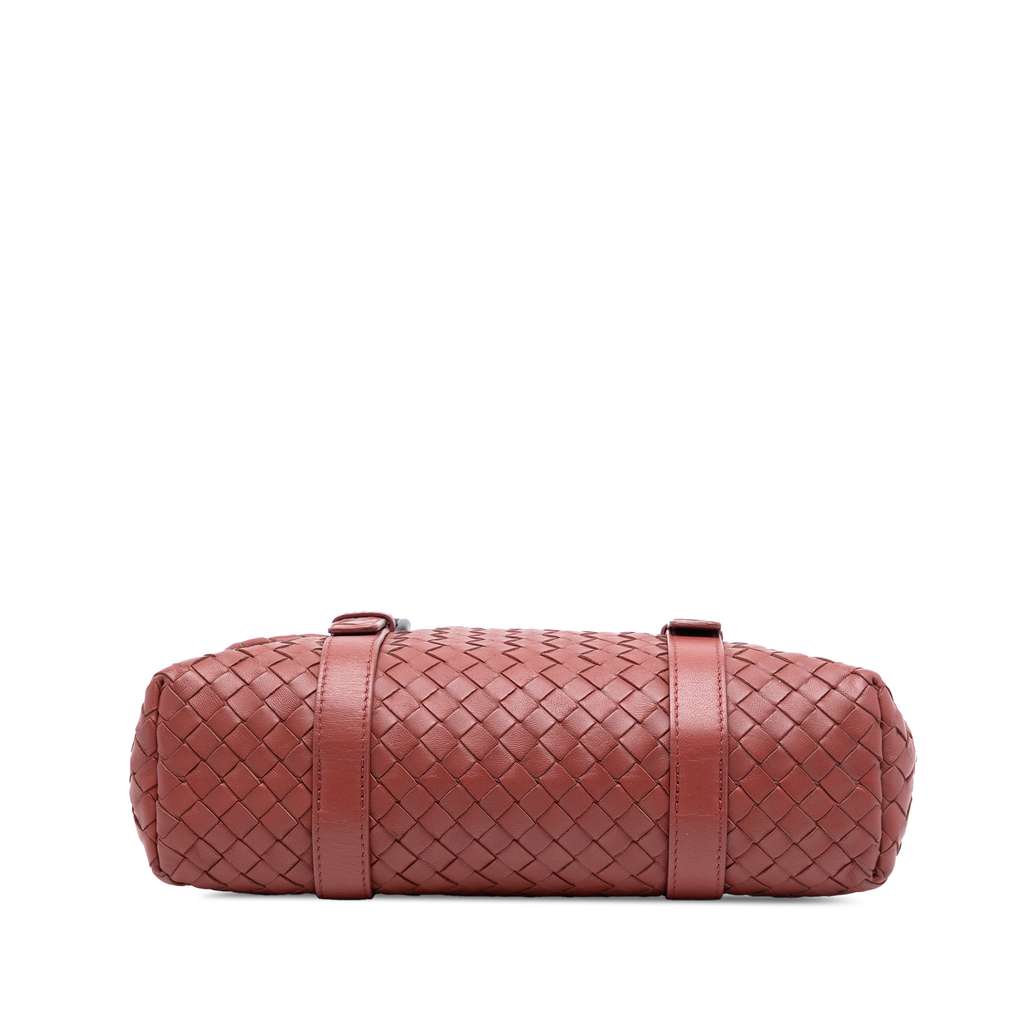 Bottega Veneta Nappa Intrecciato Flap Satchel - 3