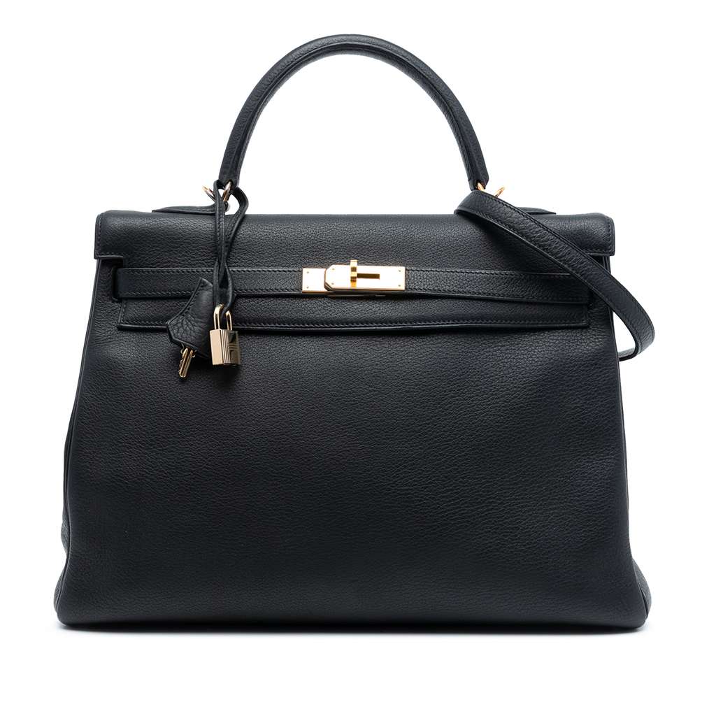 Hermès Togo Kelly II Retourne 35
