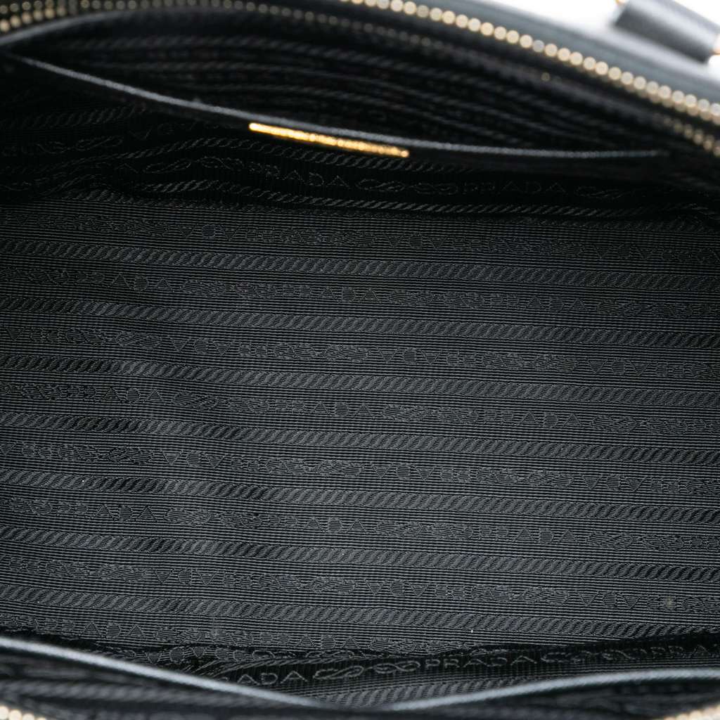 Prada Medium Saffiano Lux Galleria Double Zip Satchel - 4