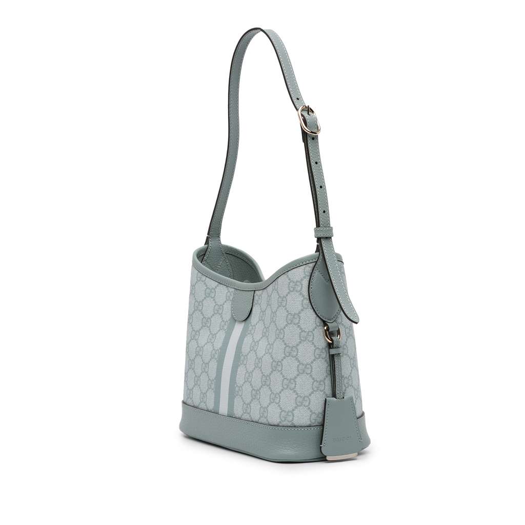 Gucci Small GG Supreme Ophidia Shoulder Bag - 2