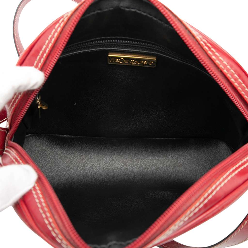 Saint Laurent Leather Dome Shoulder Bag - 4