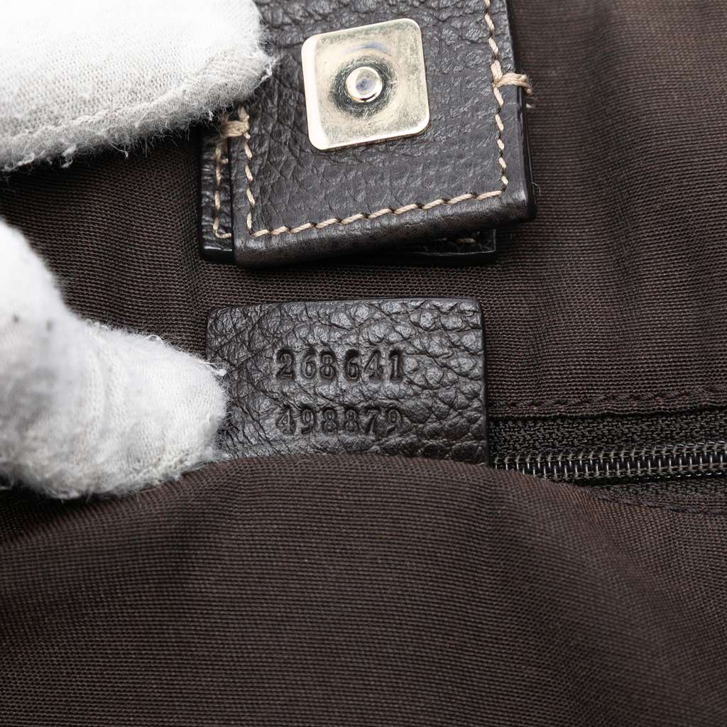 Gucci GG Crystal Abbey D Ring Convertible Tote - 5