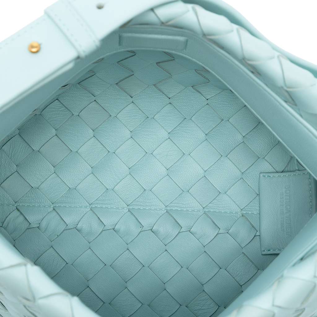 Bottega Veneta Lambskin Intrecciato Tie Shoulder Bag - 4