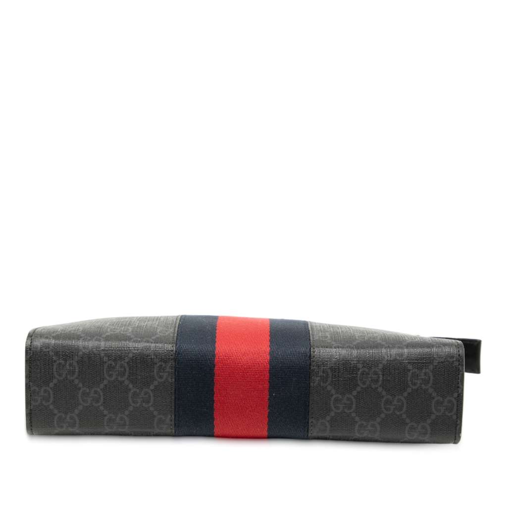Gucci GG Supreme Web Clutch - 3