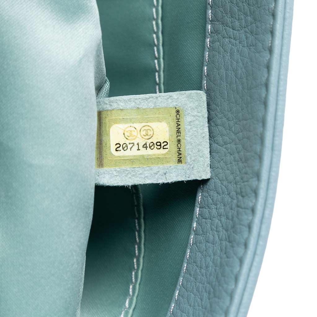 Chanel Medium Quilted Calfskin Hamptons Foldover Flap - 5