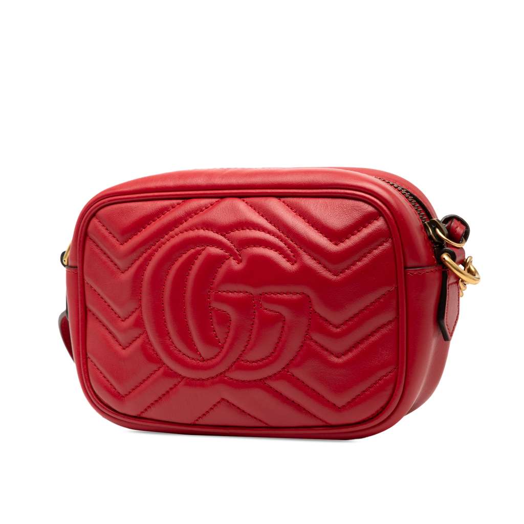 Gucci Mini GG Marmont Matelasse Leather Crossbody - 2