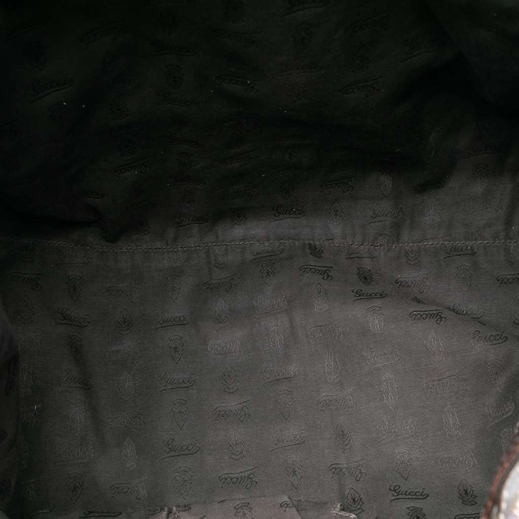 Gucci GG Canvas Web Tassel Tote - 4