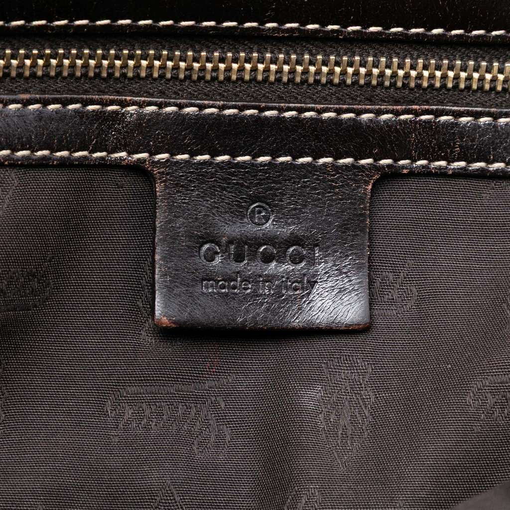 Gucci GG Canvas Web Tassel Tote - 5