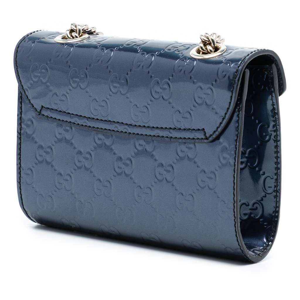 Gucci Mini Patent Guccissima Emily Crossbody - 2