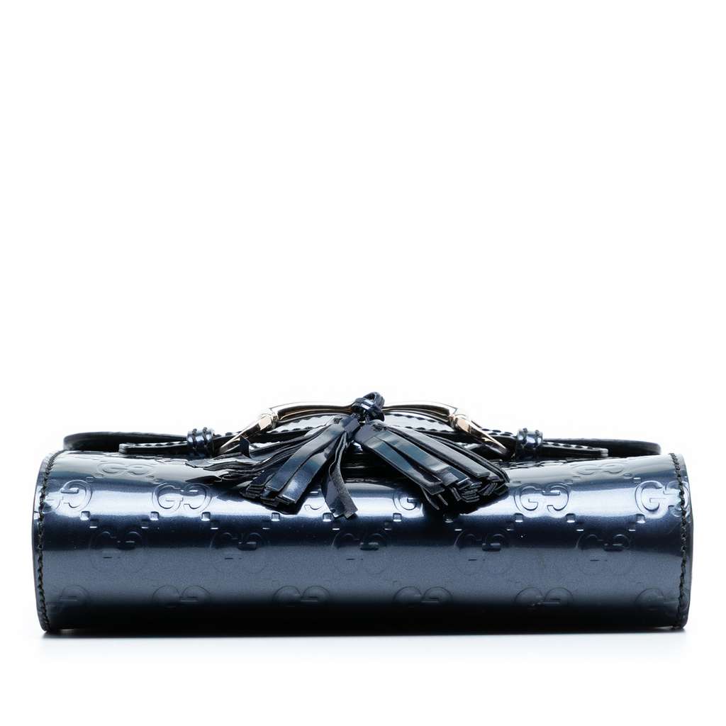 Gucci Mini Patent Guccissima Emily Crossbody - 3