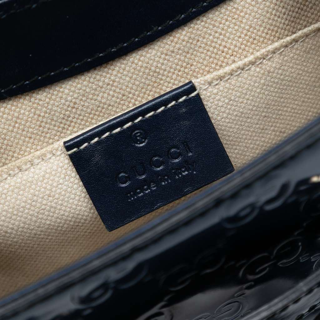 Gucci Mini Patent Guccissima Emily Crossbody - 4