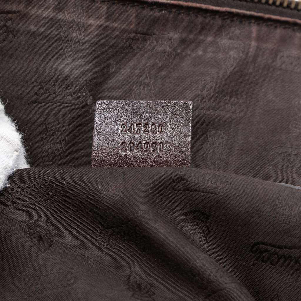 Gucci GG Canvas Charm Satchel - 5