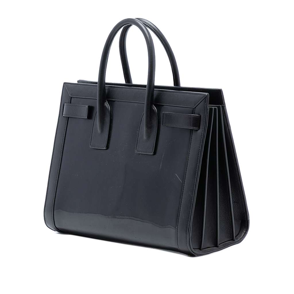 Saint Laurent Small Patent Sac De Jour Satchel - 2