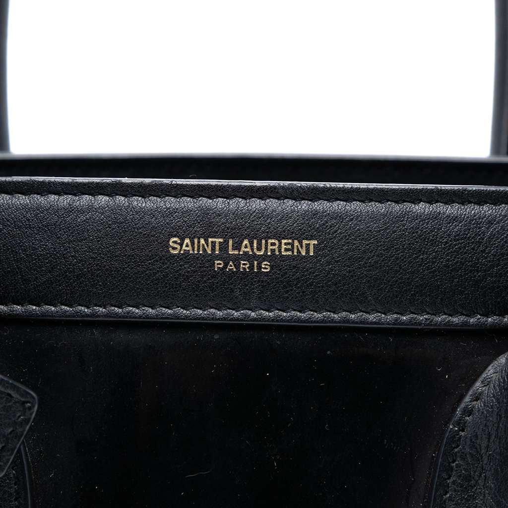 Saint Laurent Small Patent Sac De Jour Satchel - 5