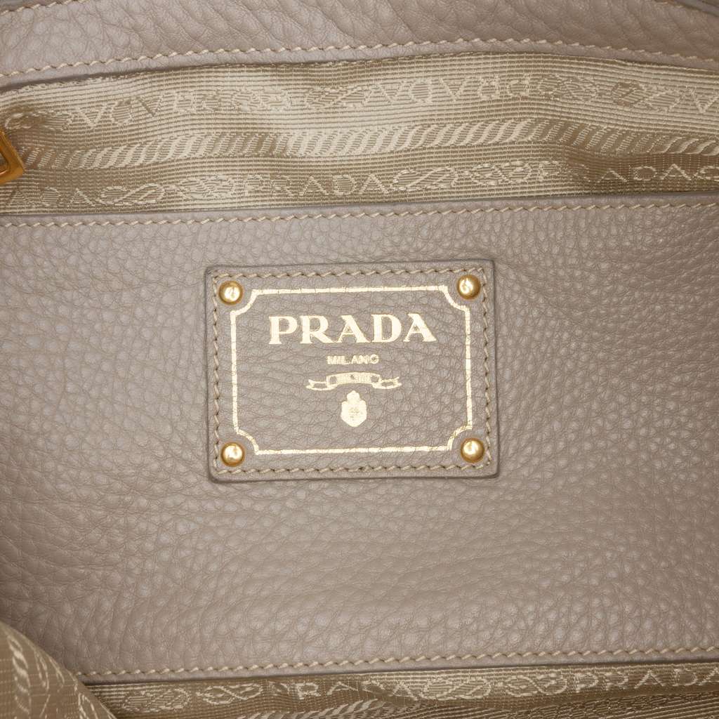 Prada Vitello Daino Side Pocket Convertible Tote - 5
