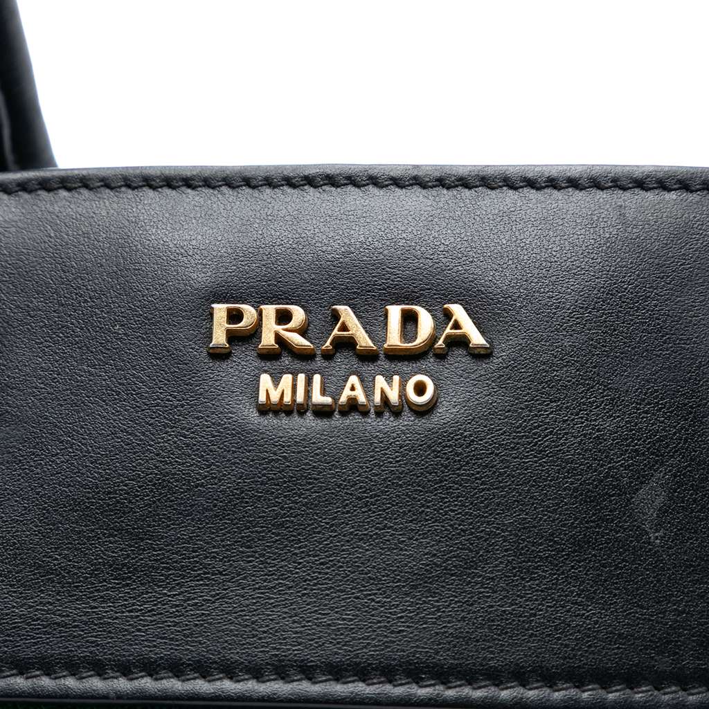 Prada Saffiano and City Calf Esplanade Satchel - 5