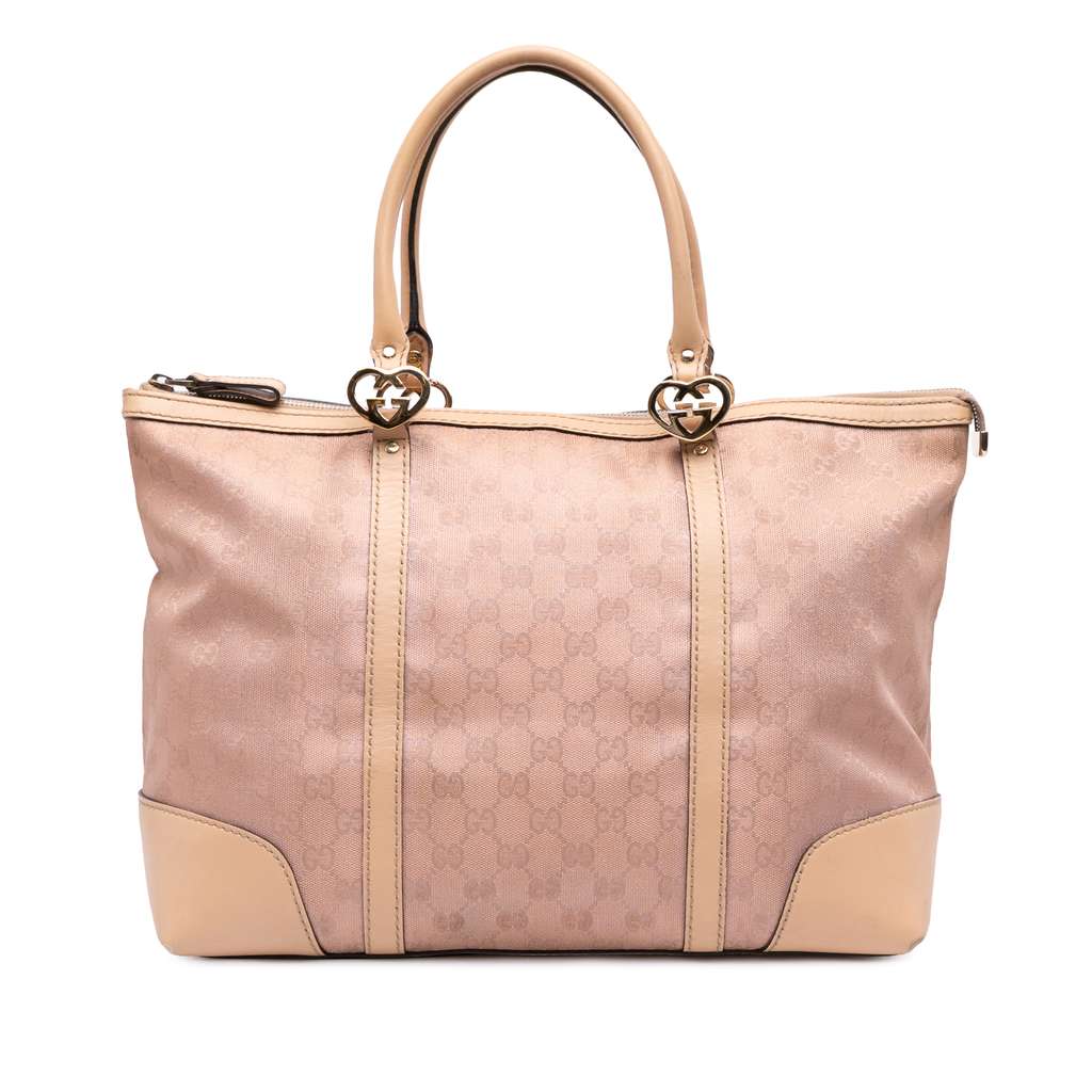 Gucci GG Metallic Canvas Lovely Tote