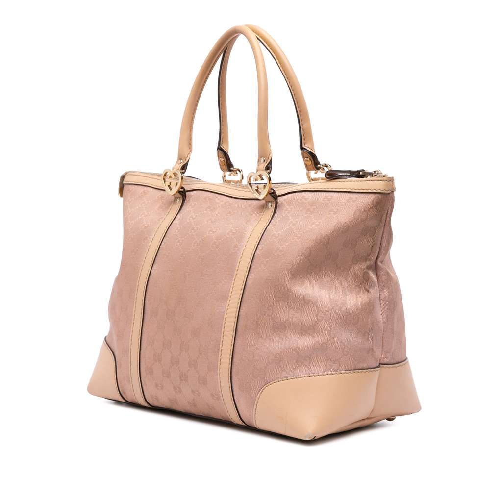 Gucci GG Metallic Canvas Lovely Tote - 2