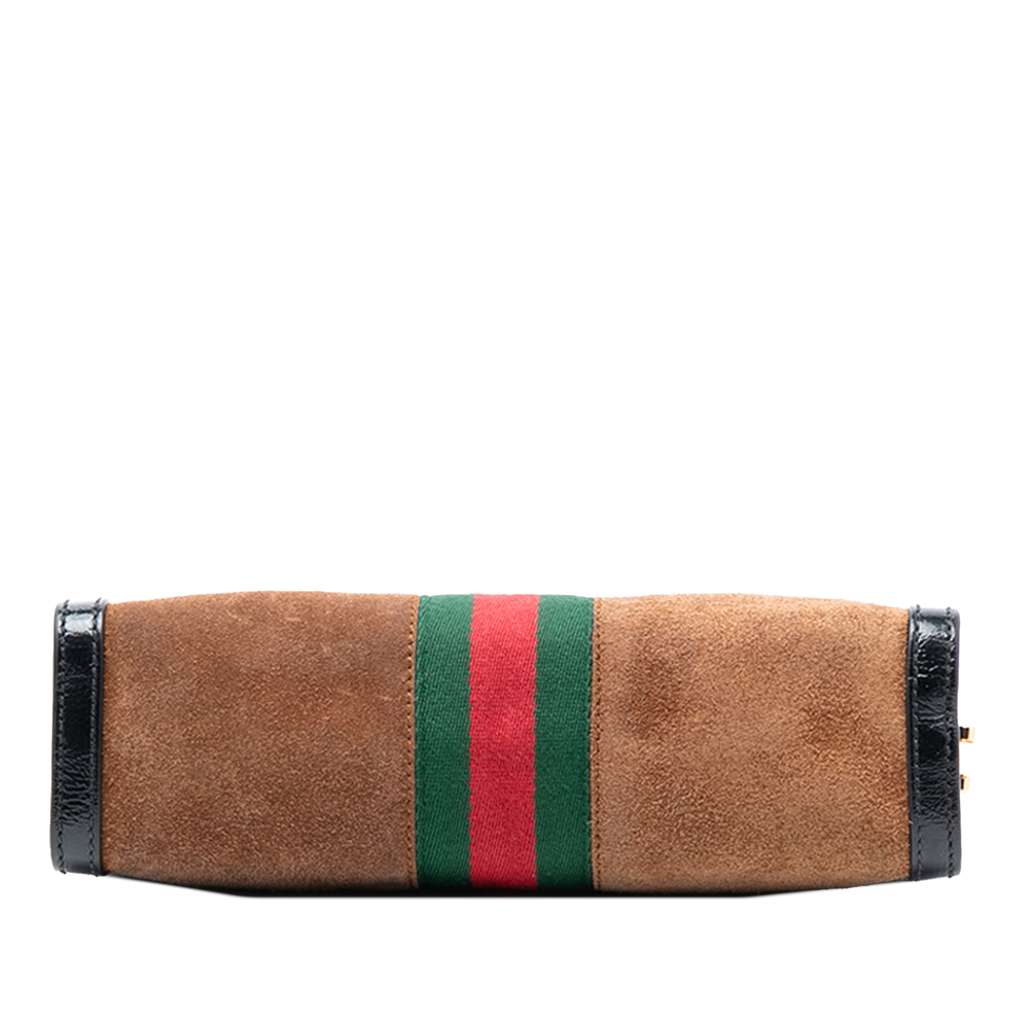 Gucci Small Suede Ophidia Chain Crossbody - 3