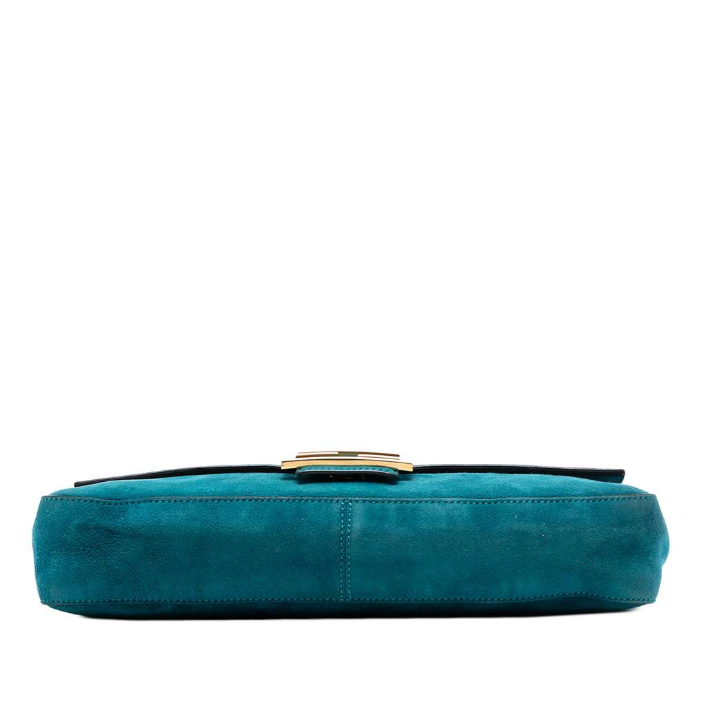 Fendi Large Suede Chamois Baguette Satchel - 3