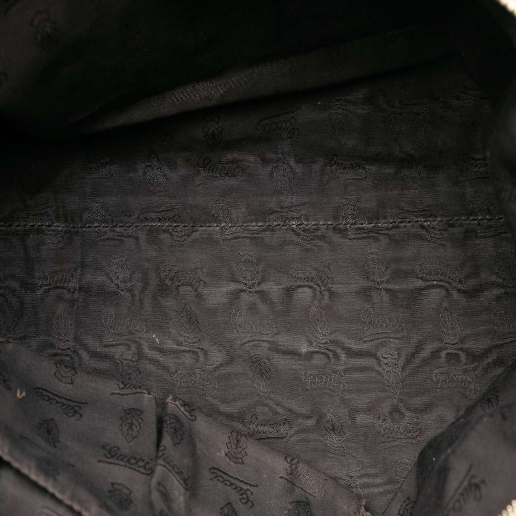 Gucci GG Canvas Horsebit Web Handbag - 4