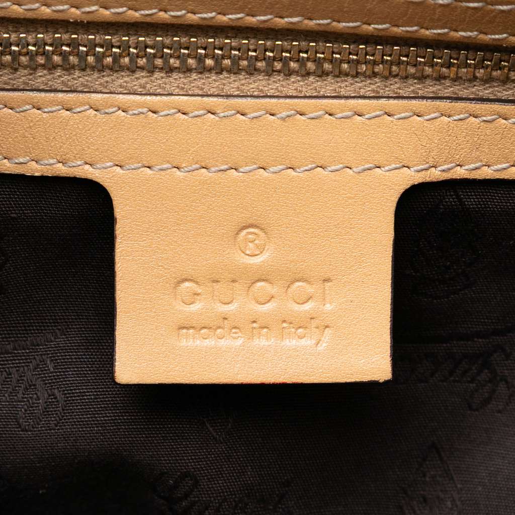 Gucci GG Canvas Horsebit Web Handbag - 5