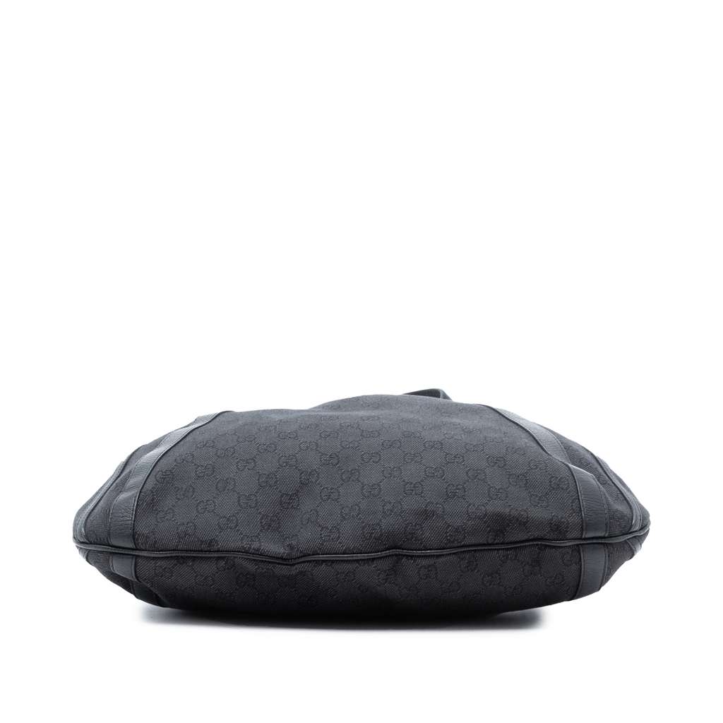 Gucci GG Denim Abbey D Ring Convertible Tote - 3