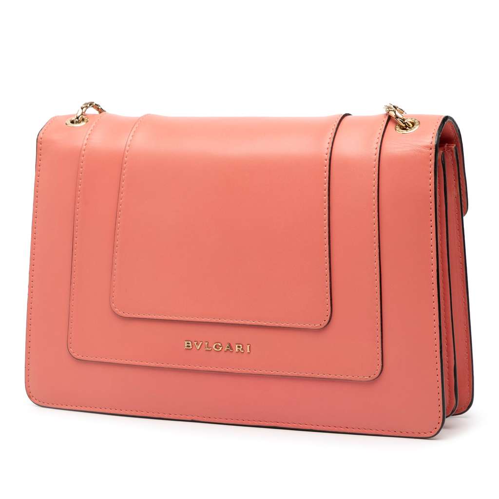 Bvlgari Medium Calfskin Serpenti Forever Shoulder Bag - 2