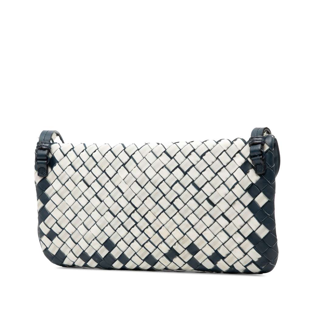 Bottega Veneta Mini Nylon and Nappa Intrecciato Turn Lock Crossbody - 2